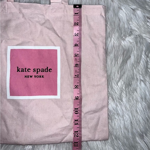 Kate Spade Pink Canvas Tote Bag - Picture 3 of 6